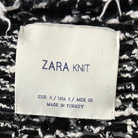 Zara Knit Open Sweater Jacket - Picture 4 of 6